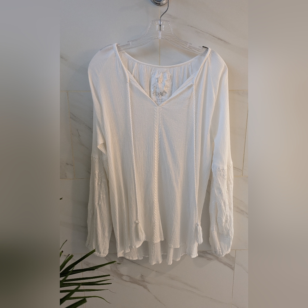 Boho Cotton Shirt From Sundance (RIP.)